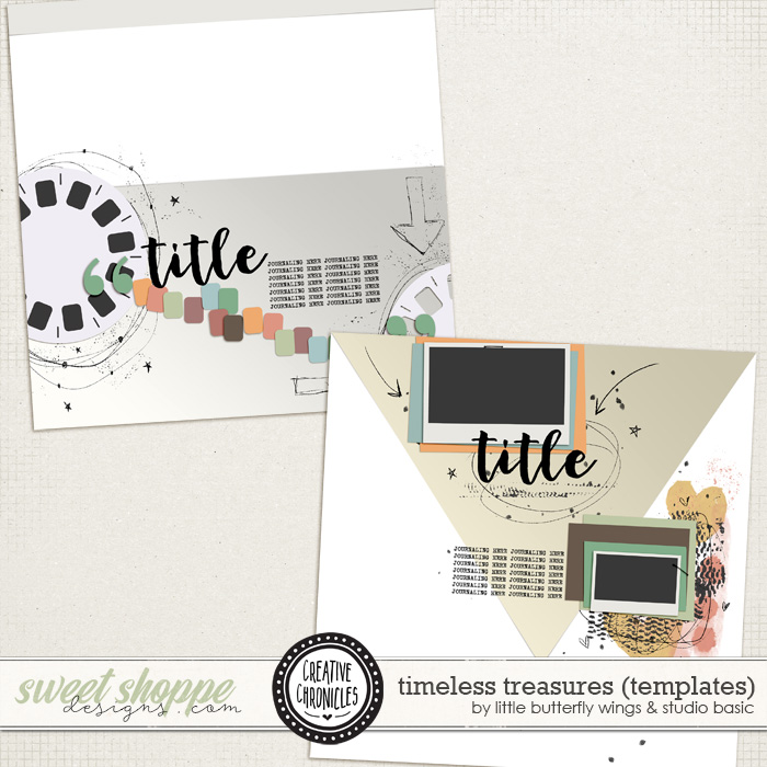 Creative Chronicles: Timeless Treasure Templates by Little Butterfly Wings & Studio Basic