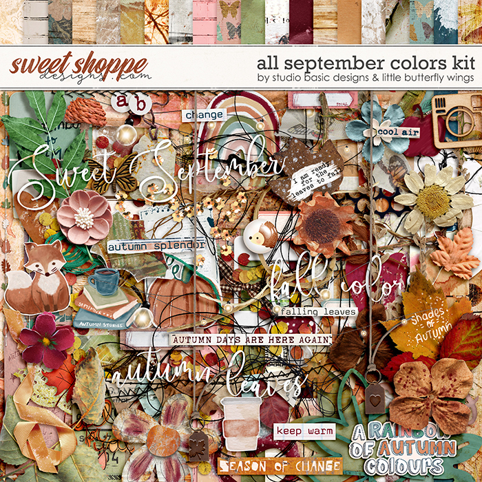 All September Colors Kit by Studio Basic and Little Butterfly Wings