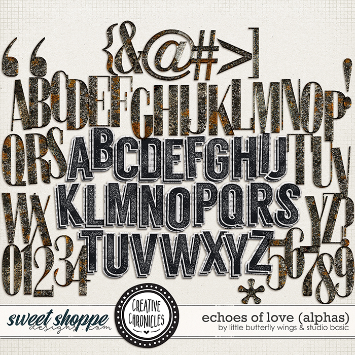 Creative Chronicles: Echoes Of Love Alphas by Little Butterfly Wings & Studio Basic