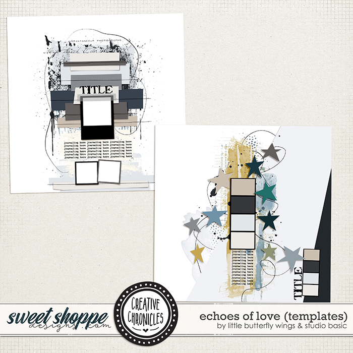 Creative Chronicles: Echoes Of Love Templates by Little Butterfly Wings & Studio Basic