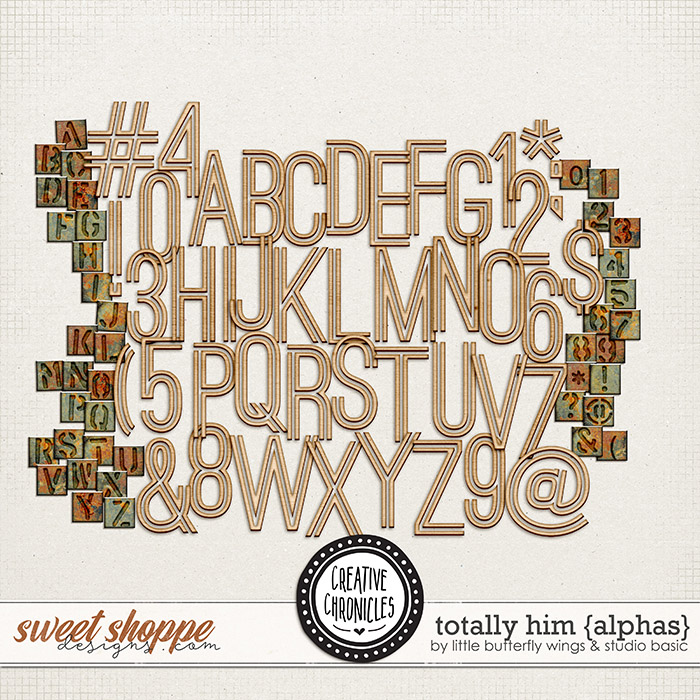 Creative Chronicles: Totally Him Alphas by Little Butterfly Wings & Studio Basic
