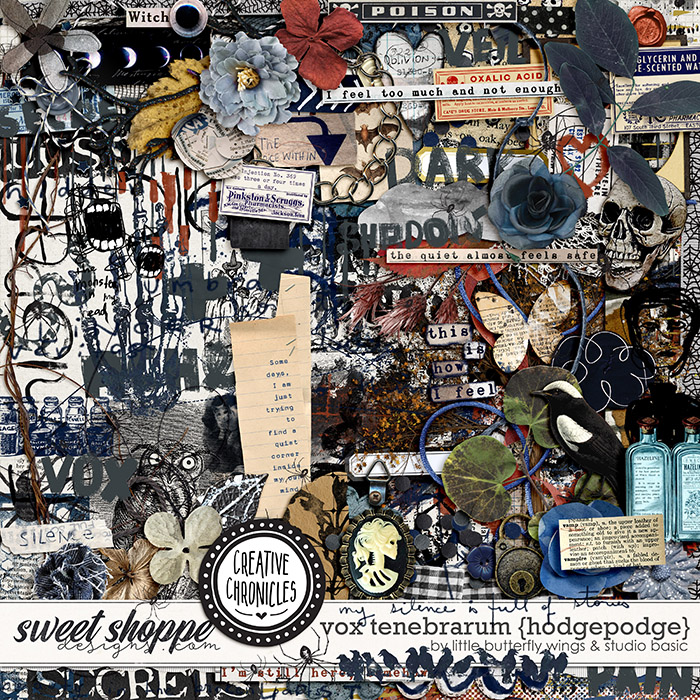 Creative Chronicles: Vox Tenebrarum Hodgepodge by Little Butterfly Wings & Studio Basic 