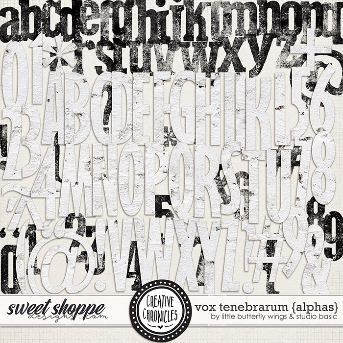 Creative Chronicles: Vox Tenebrarum Alphas by Little Butterfly Wings & Studio Basic 