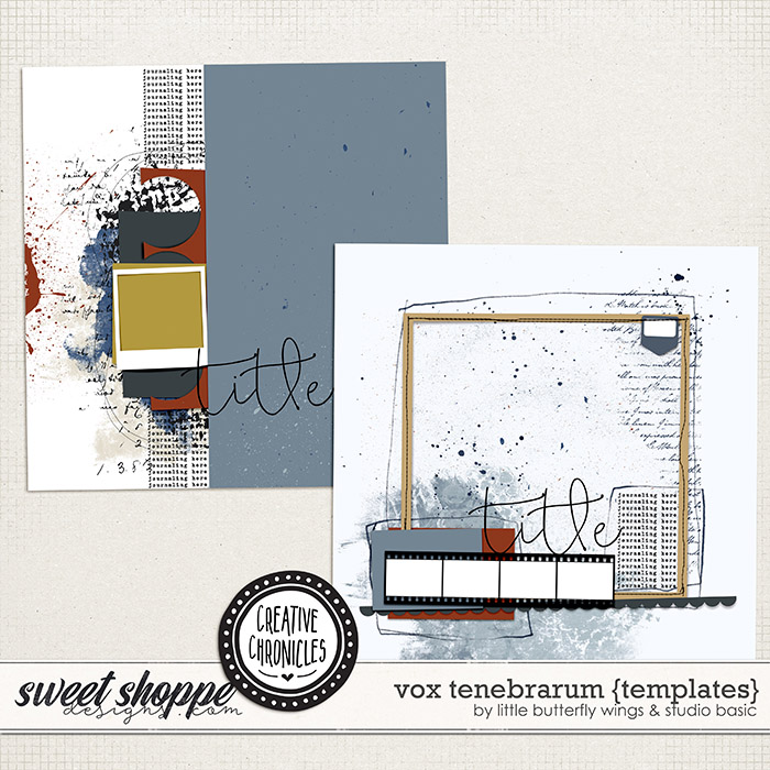 Creative Chronicles: Vox Tenebrarum Templates by Little Butterfly Wings & Studio Basic 