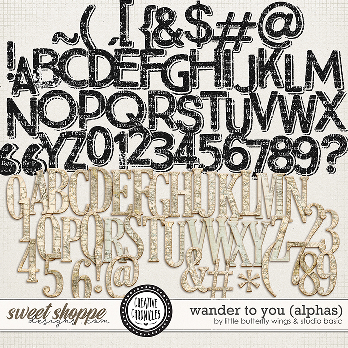 Creative Chronicles: Wander To You Alphas by Little Butterfly Wings & Studio Basic
