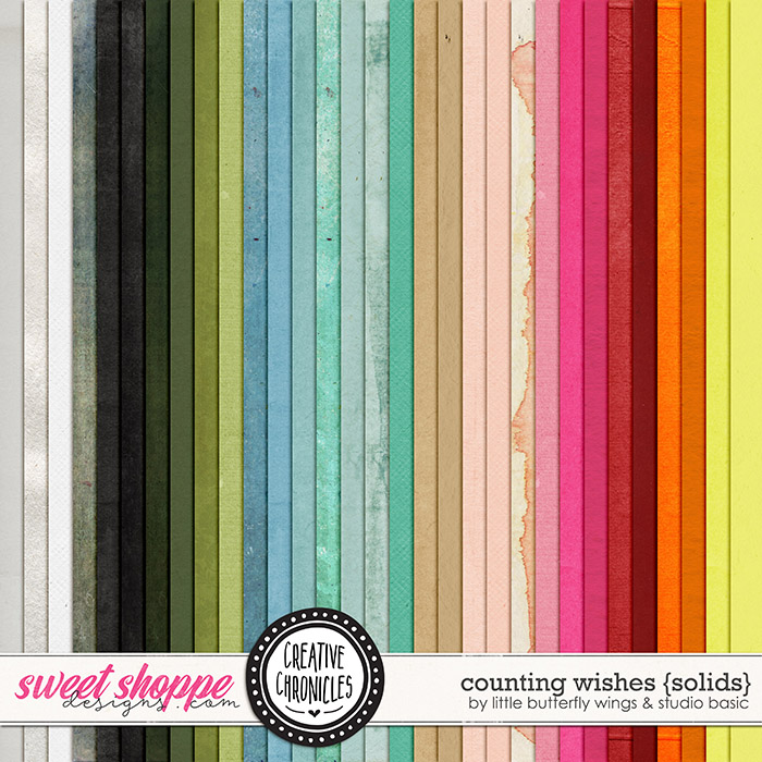 Creative Chronicles: Counting Wishes Solids by Little Butterfly Wings & Studio Basic