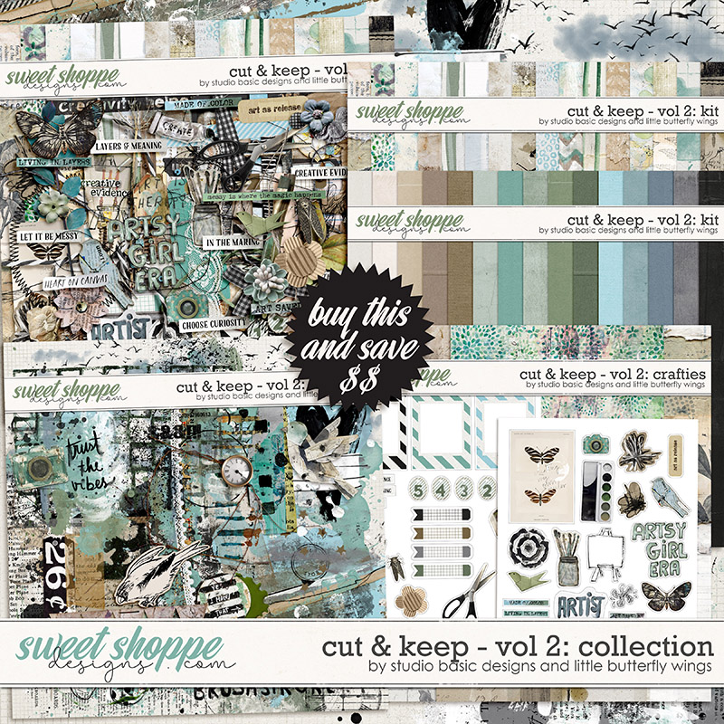 Cut & Keep - Vol. 2: Collection by Studio Basic & Little Butterfly Wings