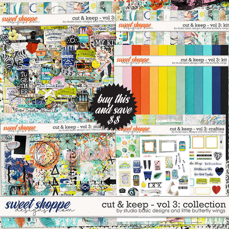 Cut & Keep - Vol. 3: Collection by Studio Basic & Little Butterfly Wings