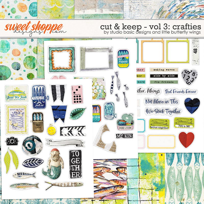 Cut & Keep - Vol. 3: Crafties by Studio Basic & Little Butterfly Wings