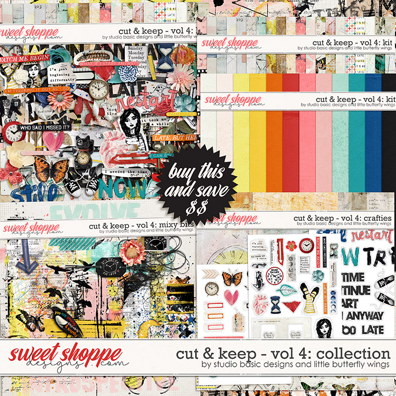 Cut & Keep - Vol. 4: Collection by Studio Basic & Little Butterfly Wings