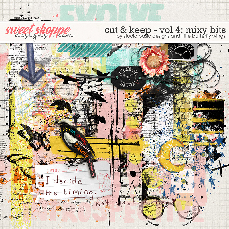 Cut & Keep - Vol. 4: Mixy Bits by Studio Basic & Little Butterfly Wings