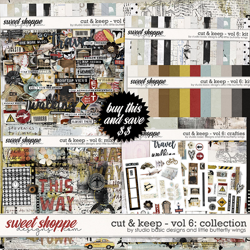 Cut & Keep - Vol. 6: Collection by Studio Basic & Little Butterfly Wings