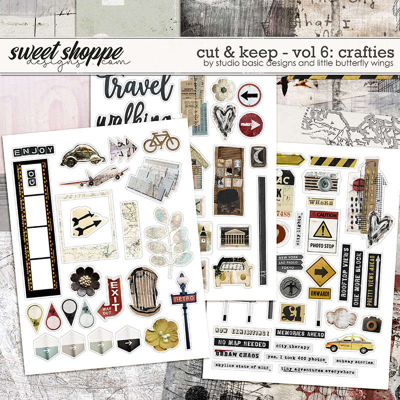 Cut & Keep - Vol. 6: Crafties by Studio Basic & Little Butterfly Wings