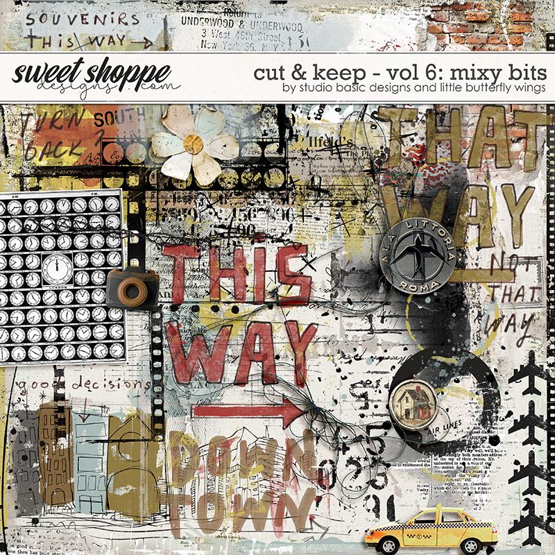 Cut & Keep - Vol. 6: Mixy Bits by Studio Basic & Little Butterfly Wings