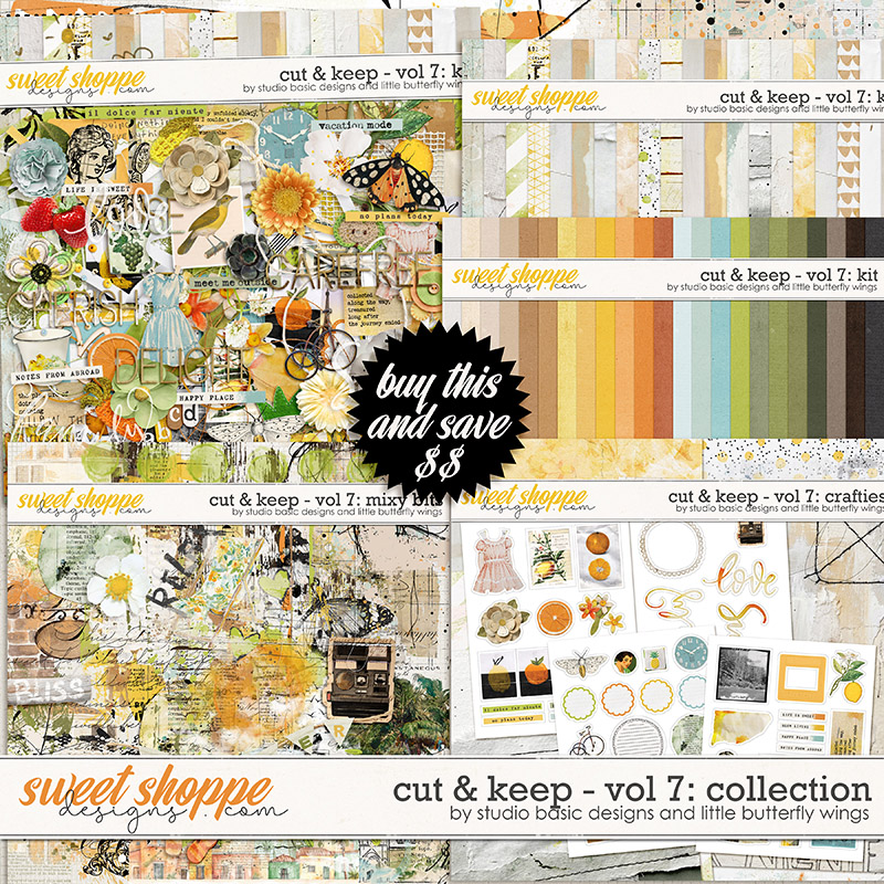 Cut & Keep - Vol. 7: Collection by Studio Basic & Little Butterfly Wings