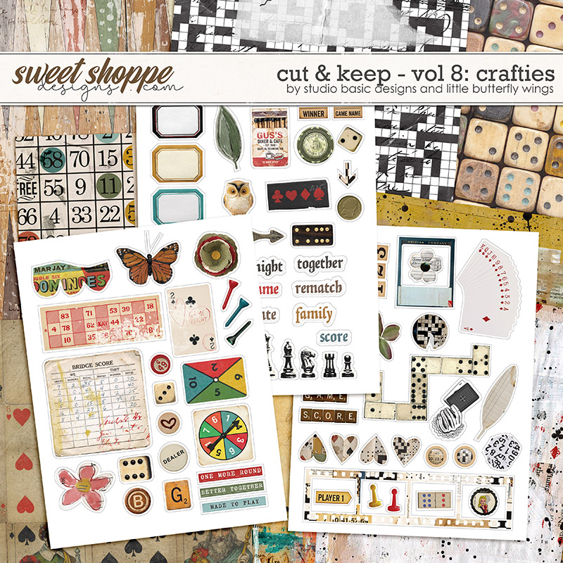 Cut & Keep - Vol. 8: Crafties by Studio Basic & Little Butterfly Wings