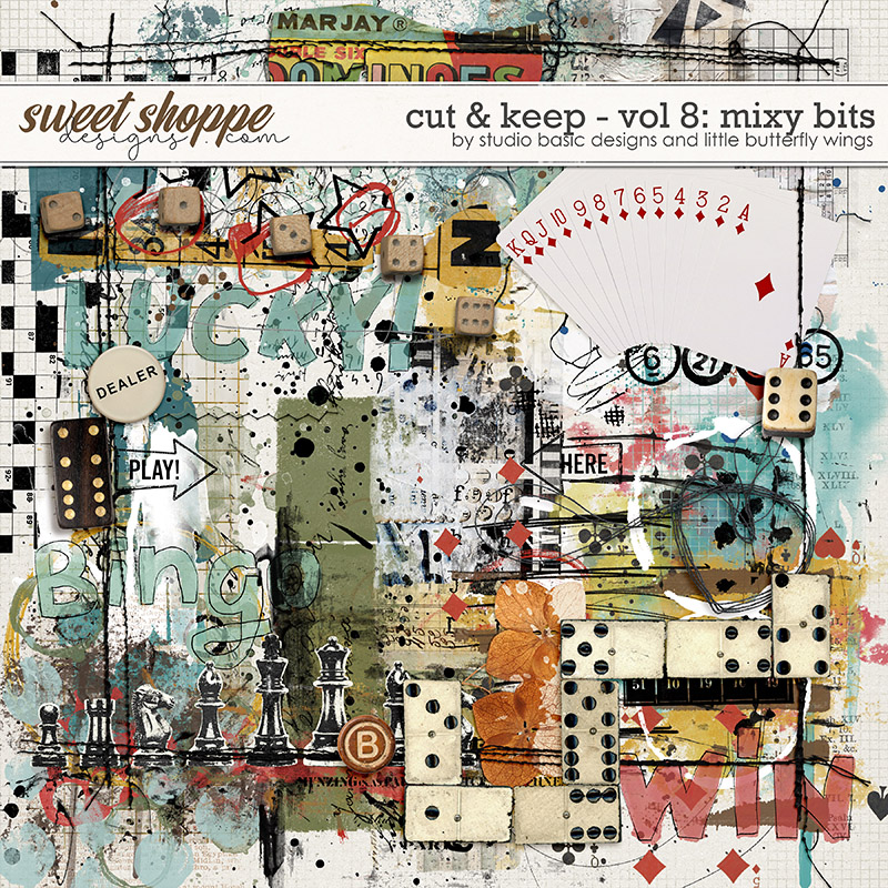Cut & Keep - Vol. 8: Mixy Bits by Studio Basic & Little Butterfly Wings