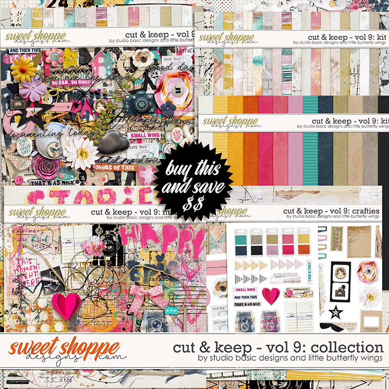 Cut & Keep - Vol. 9: Collection by Studio Basic & Little Butterfly Wings