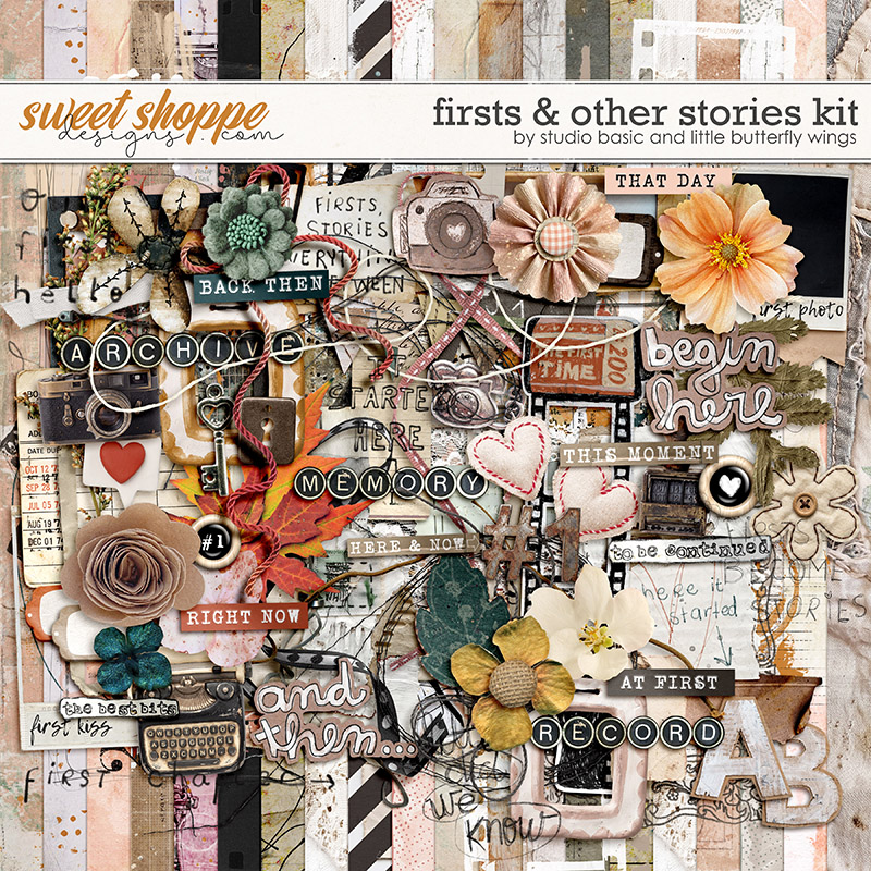 Firsts & Other Stories Kit by Studio Basic and Little Butterfly Wings 