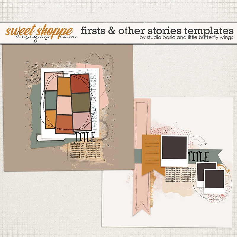 Firsts & Other Stories Templates by Studio Basic and Little Butterfly Wings 