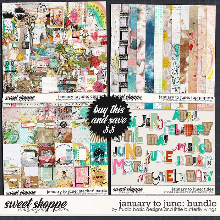January To June: Bundle by Studio Basic & Little Butterfly Wings