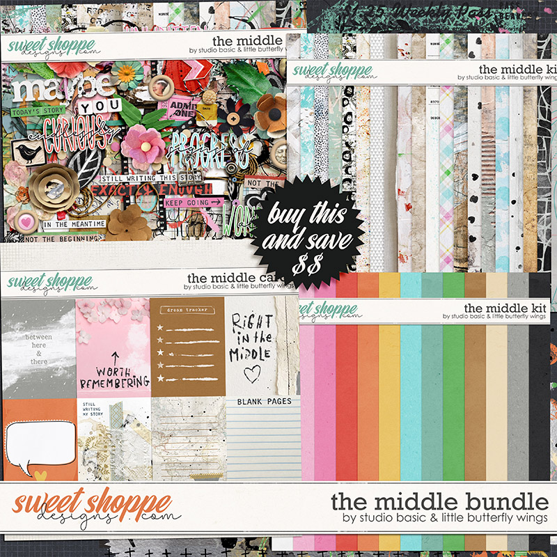 The Middle Bundle by Studio Basic & Little Butterfly Wings