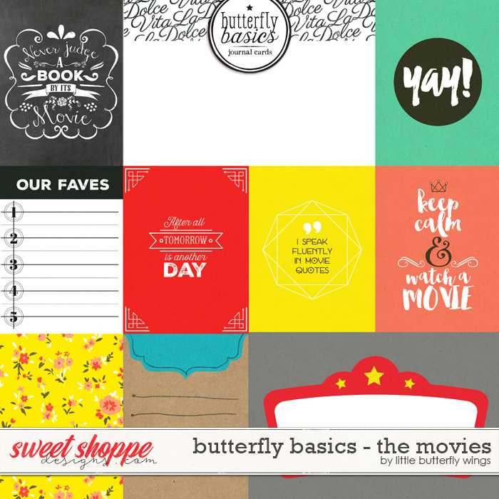 Butterfly Basics - The Movies (cards) by Little Butterfly Wings Butterfly Basics - The Movies (cards) by Little Butterfly Wings