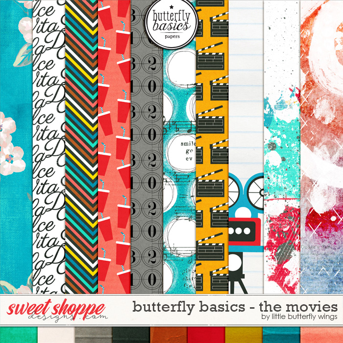 Butterfly Basics - The Movies (papers) by Little Butterfly Wings Butterfly Basics - The Movies (papers) by Little Butterfly Wings