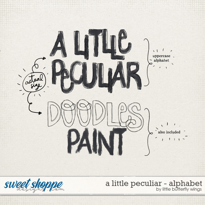 A little peculiar alphabet by Little Butterfly Wings A little peculiar alphabet by Little Butterfly Wings
