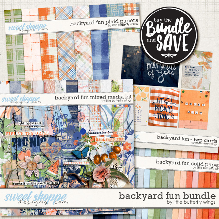 Backyard Fun bundle & FWP by Little Butterfly Wings