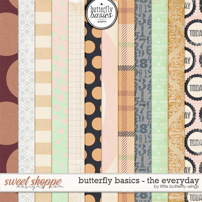 Butterfly Basics - The Everyday papers by Little Butterfly Wings