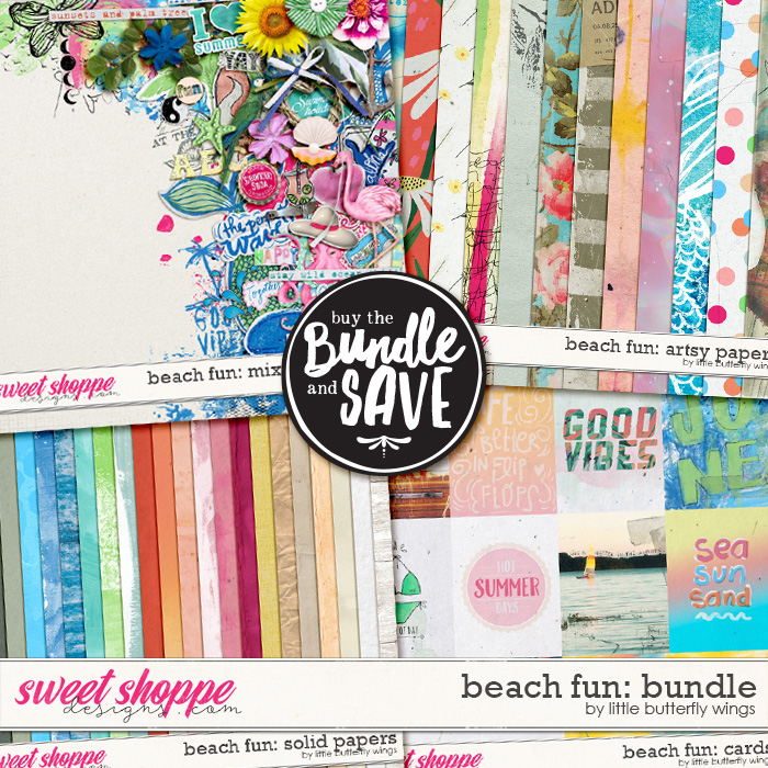 Beach fun: bundle by Little Butterfly Wings