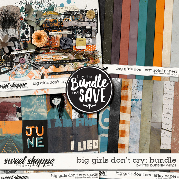 Big girls don't cry: bundle by Little Butterfly Wings