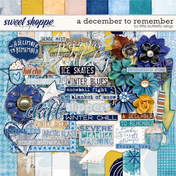 A December to Remember kit by Little Butterfly Wings
