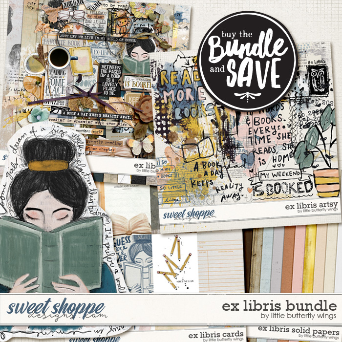 Ex Libris Bundle by Little Butterfly Wings