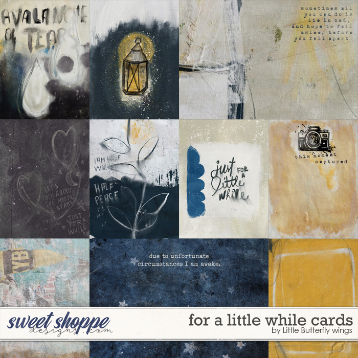 For a little while cards by Little Butterfly Wings