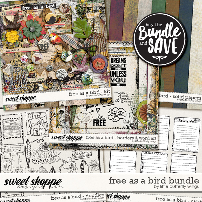 Free as a bird bundle by Little Butterfly Wings