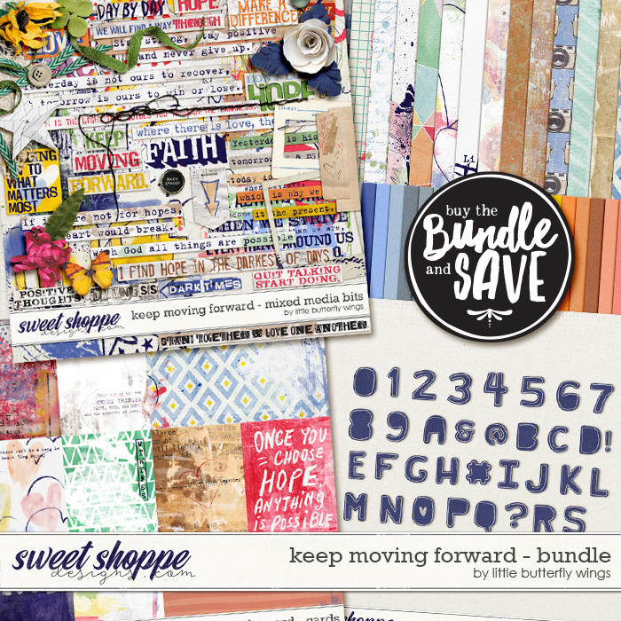 Keep moving forward - bundle by Little Butterfly Wings