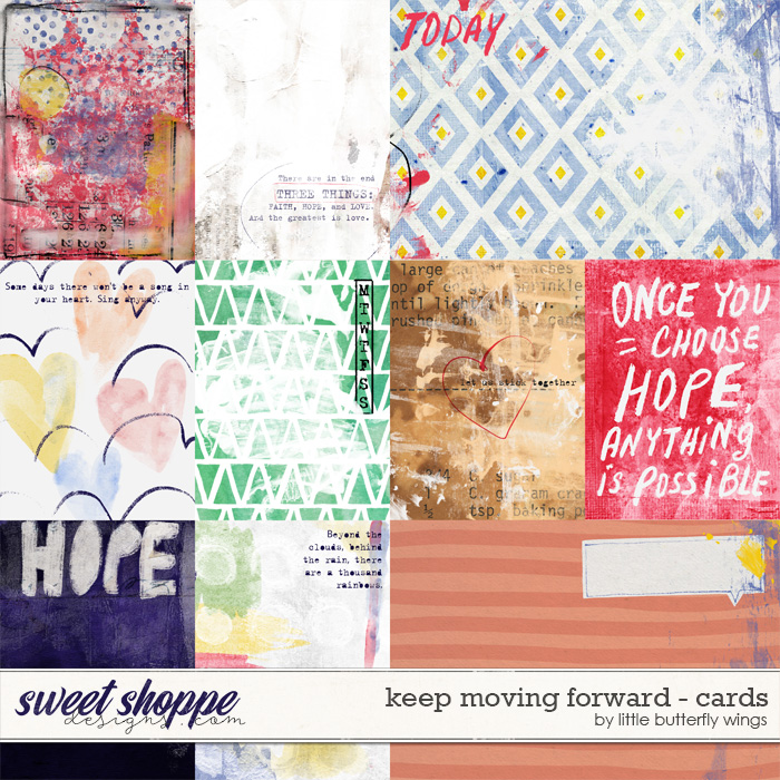 Keep moving forward - cards by Little Butterfly Wings
