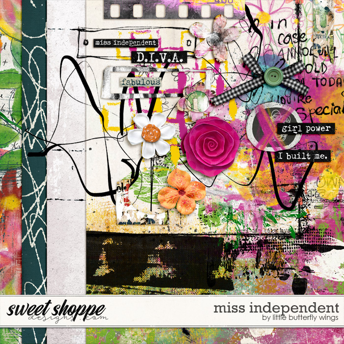 Miss Independent freebie by Little Butterfly Wings