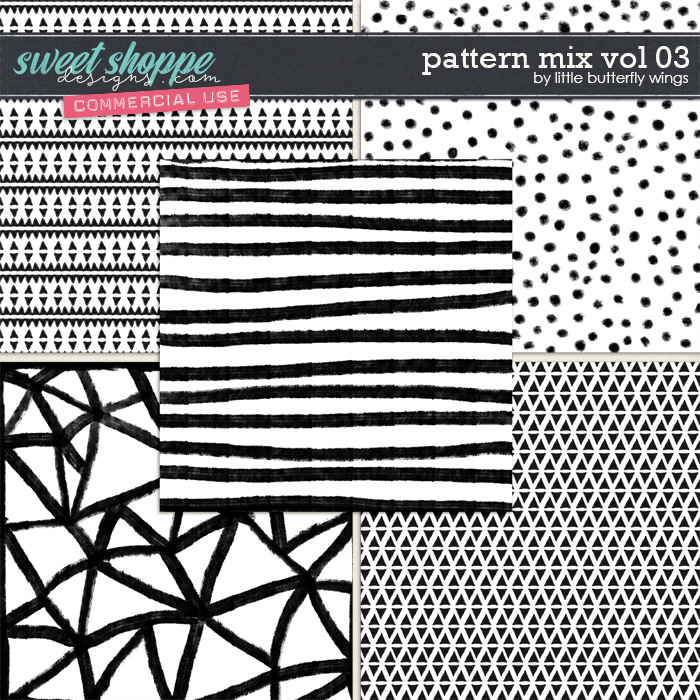 Pattern Mix vol.03 - Overlays by Little Butterfly Wings