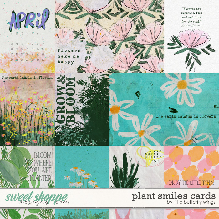 Plant Smiles cards by Little Butterfly Wings Plant Smiles cards by Little Butterfly Wings
