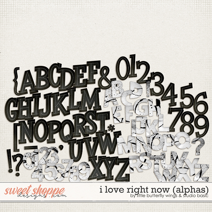 I Love Right Now Alphas by Little Butterfly Wings & Studio Basic I Love Right Now Alphas by Little Butterfly Wings & Studio Basic