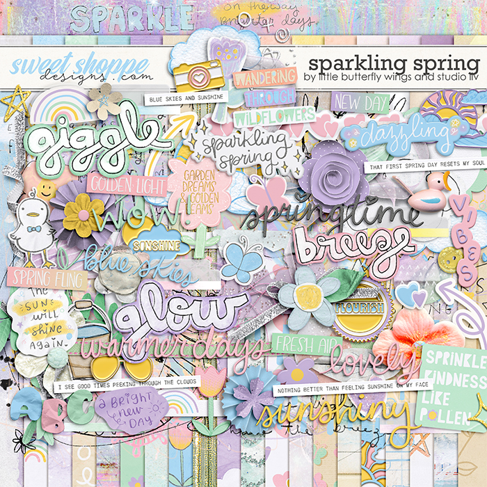 Sparkling Spring by Little Butterfly Wings and Studio Liv