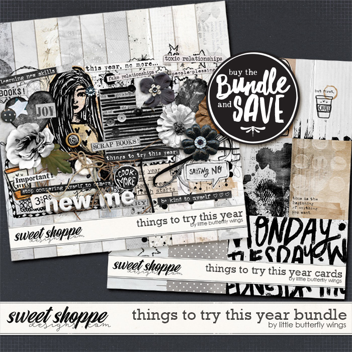 Things to try this year bundle by Little Butterfly Wings