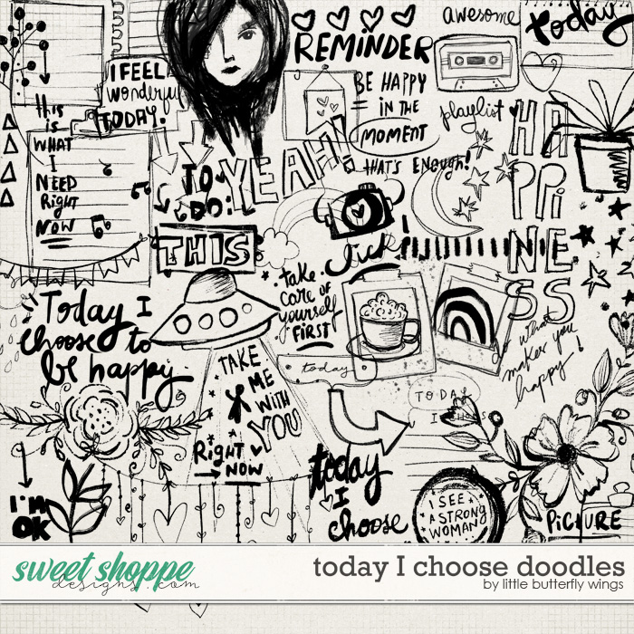 Today I choose doodles by Little Butterfly Wings