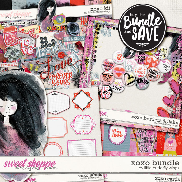 xoxo bundle by Little Butterfly Wings