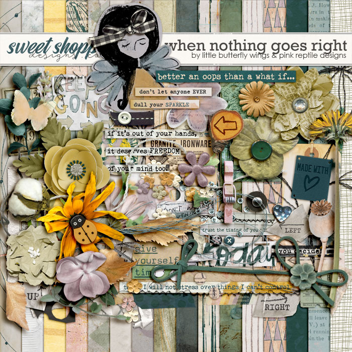 When Nothing Goes Right Kit by Little Butterfly Wings & Pink Reptile Designs