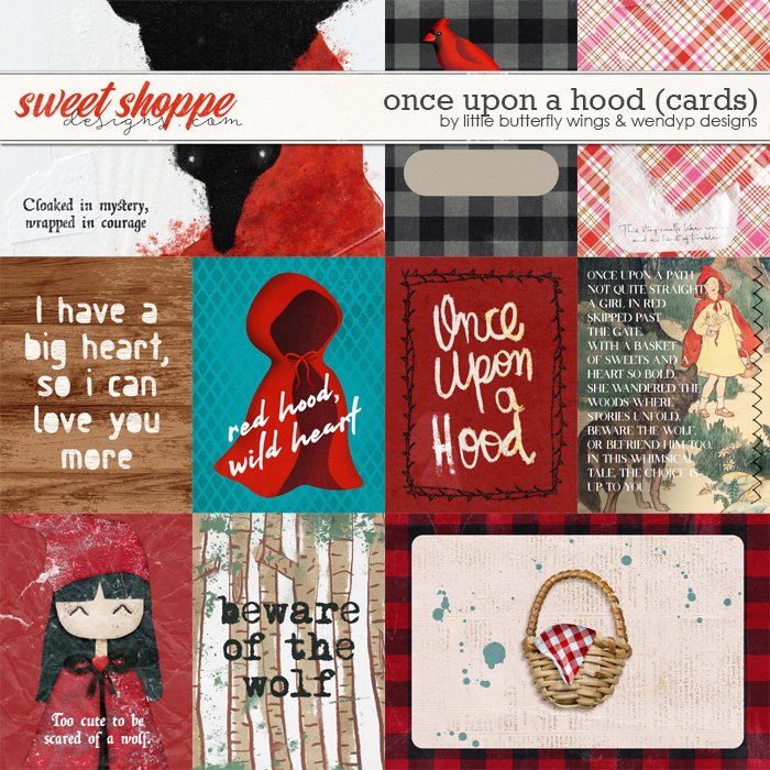 Once upon a hood (cards) by Little Butterfly Wings & WendyP Designs