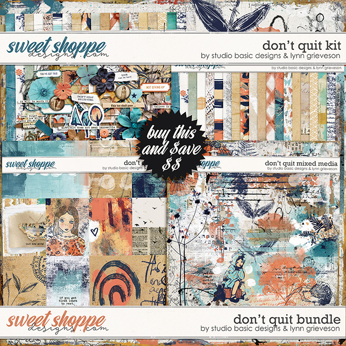 Don't Quit Bundle by Studio Basic and Lynn Grieveson